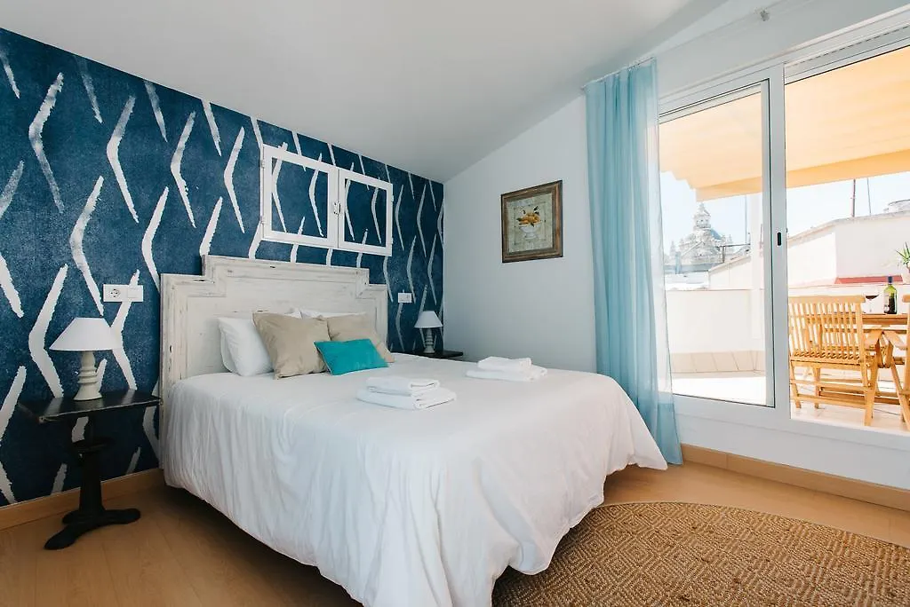 Hostly Acetres 2A-Penthouse In City Center-Fibre-Parking Opt Seville Apartment